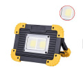 Rechargeable Work Light, LED Floodlight Portable Waterproof LED Soptlight for Outdoor Camping Hiking Emergency Car Repairing